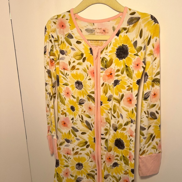 VERY PLAY condition Autumn Sunflowers Zippy 3t Little Sleepies - Picture 1 of 8